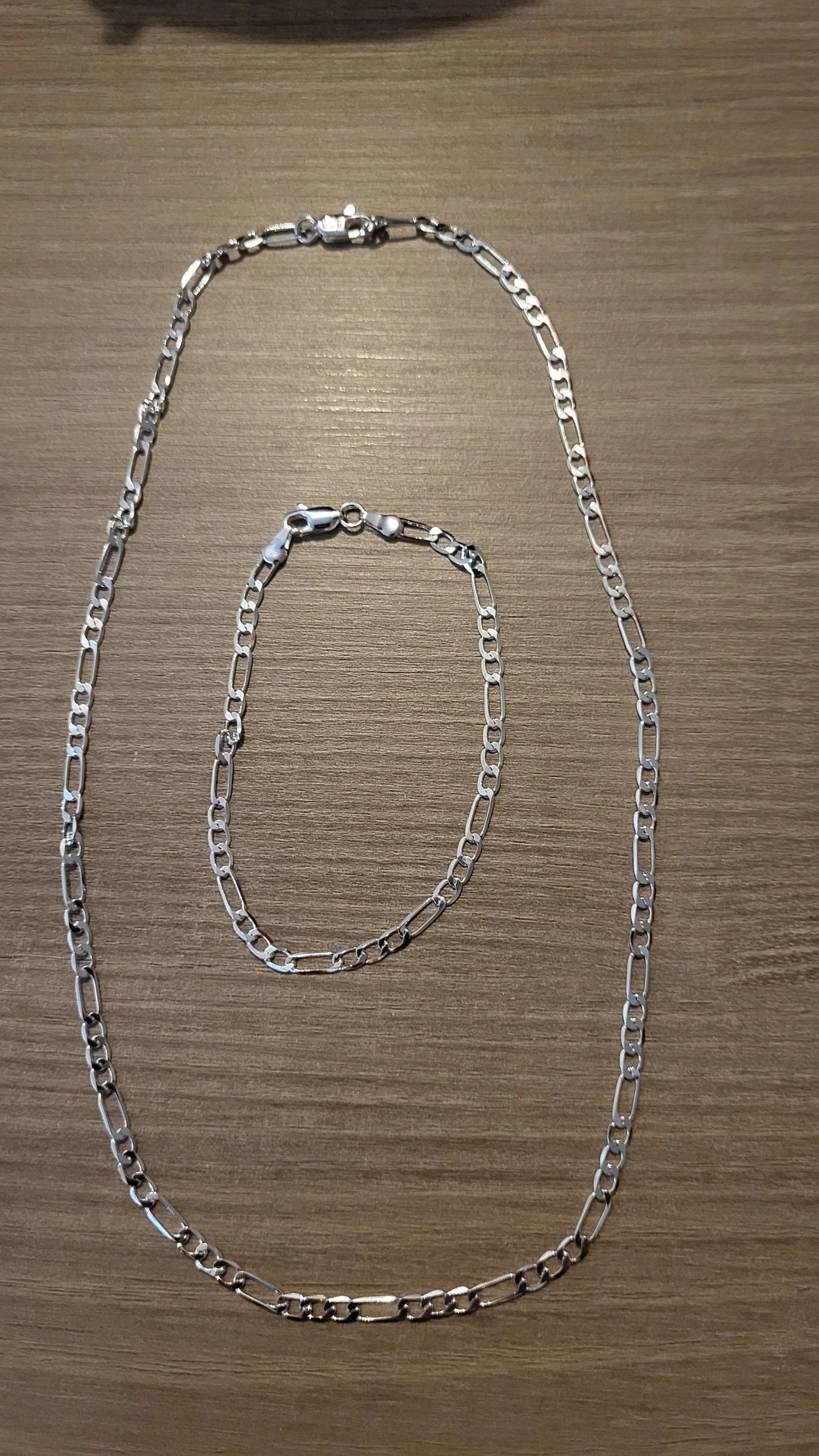 Ensemble chaîne + gourmet argent 925 – photo 2